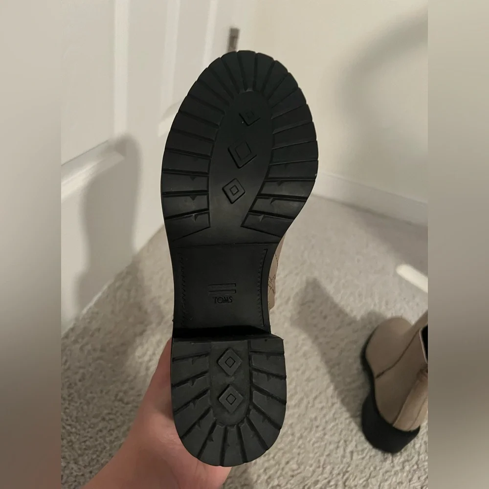 TOMS Marina Taupe Boots size 6.5 - Picture 5 of 7